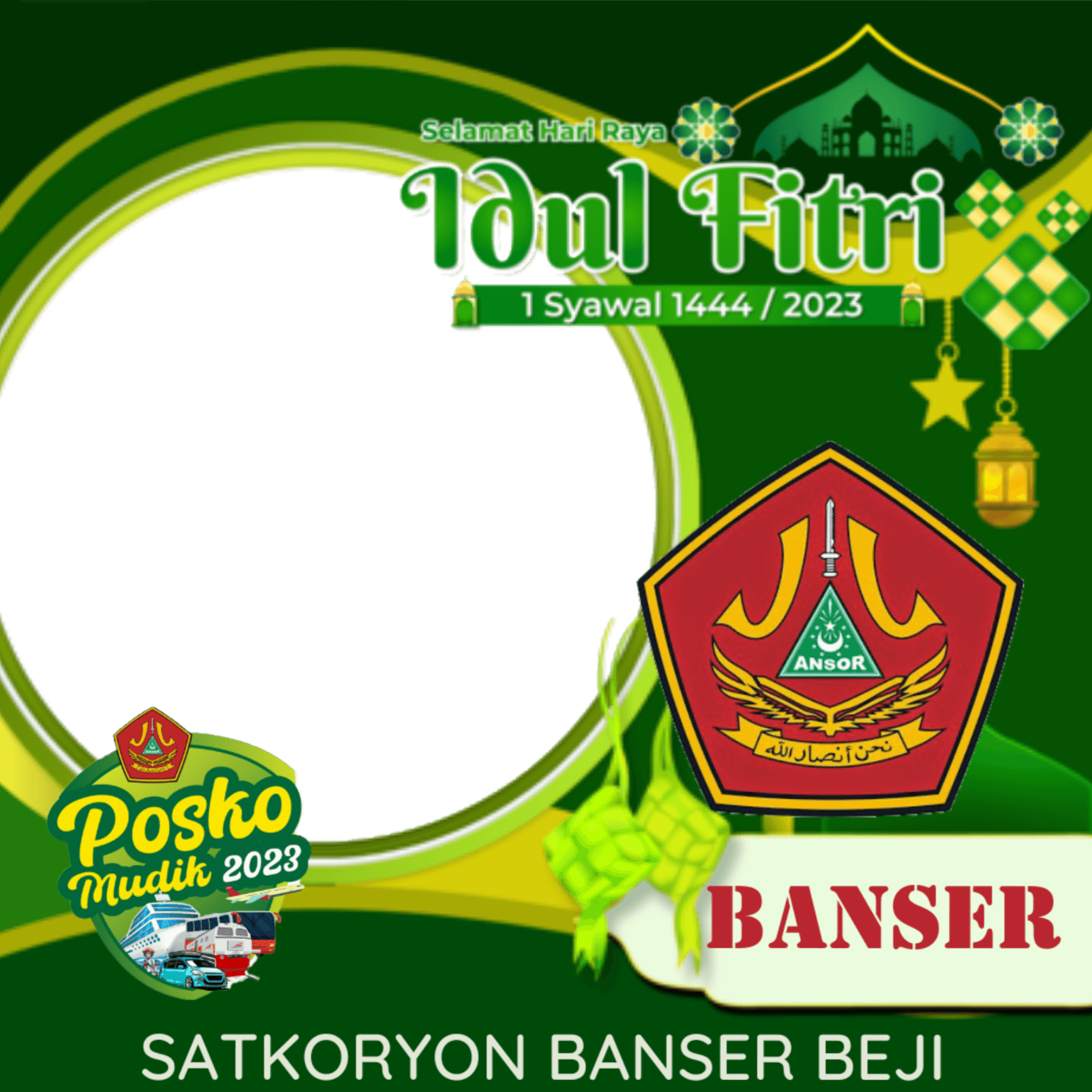 Idul Fitri 2023 Satkoryon Banser Beji