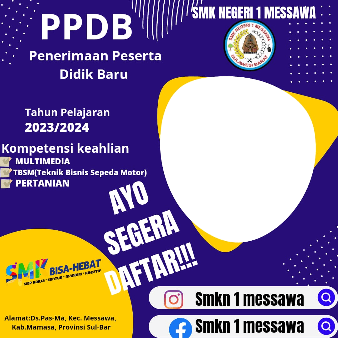 PPDB SMKN 1MESSAWA