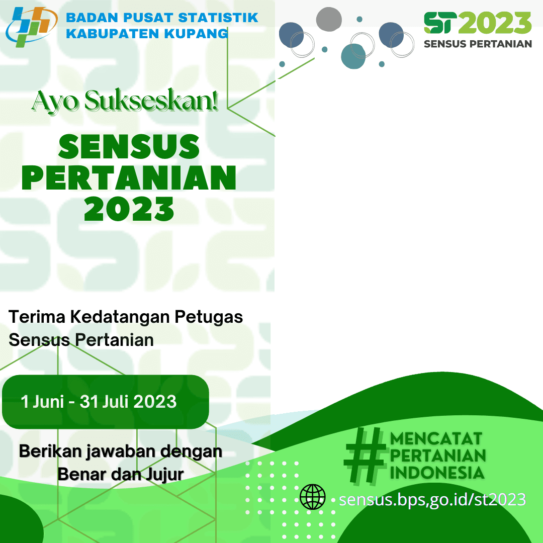 Sensus Pertanian 2023 Kabupaten Kupang