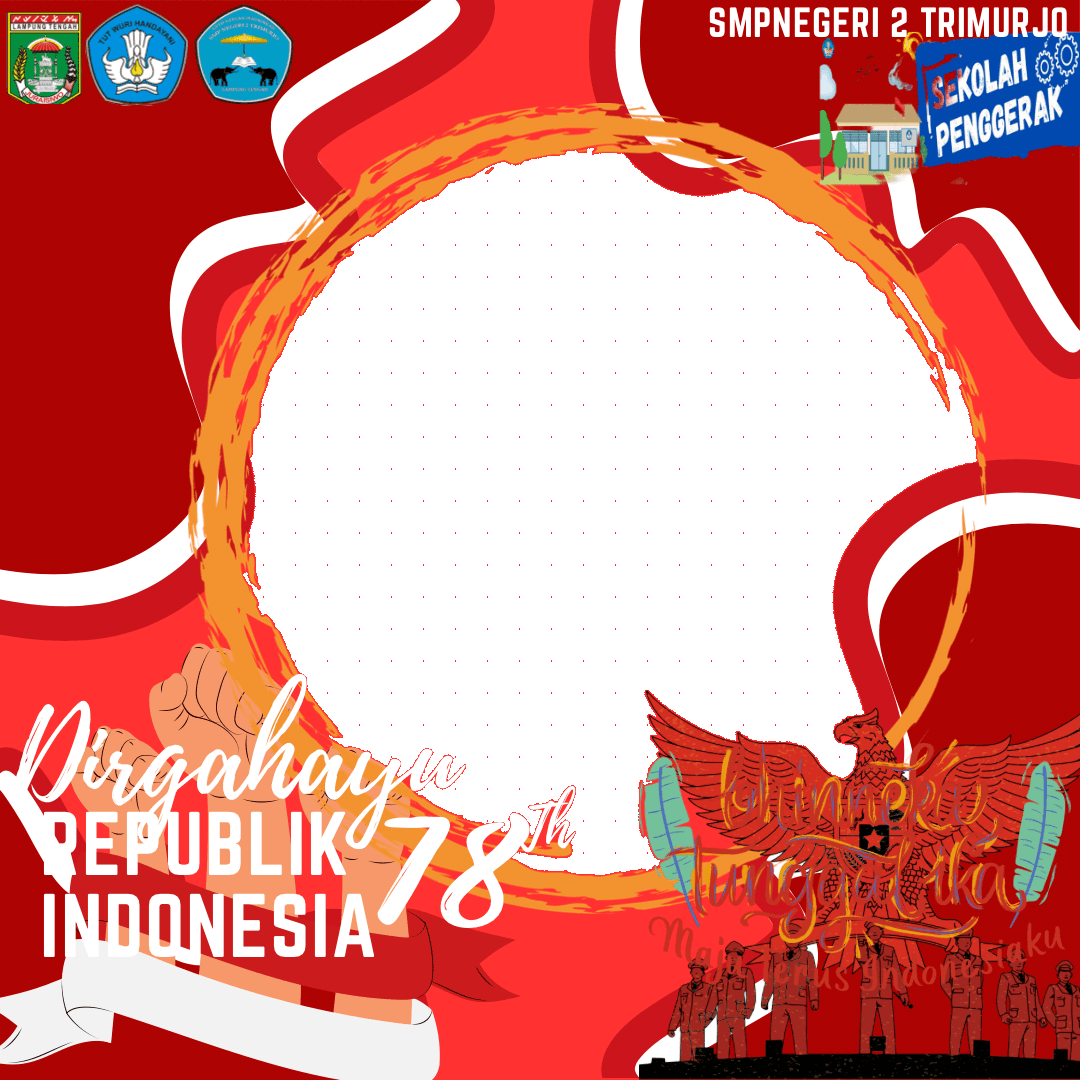 Semarak HUT RI 78 SMPN 2 Trimurjo