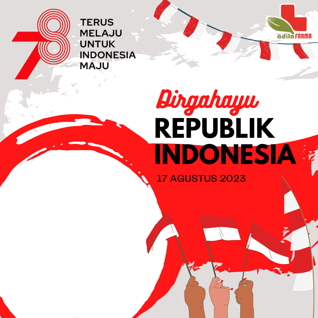 Dirgahayu 78 Indonesia (adilafarma)