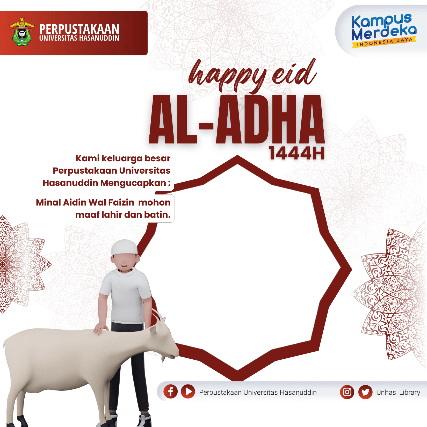 T*****N EID AL ADHA 1444H PERPUSTAKAAN UNHAS
