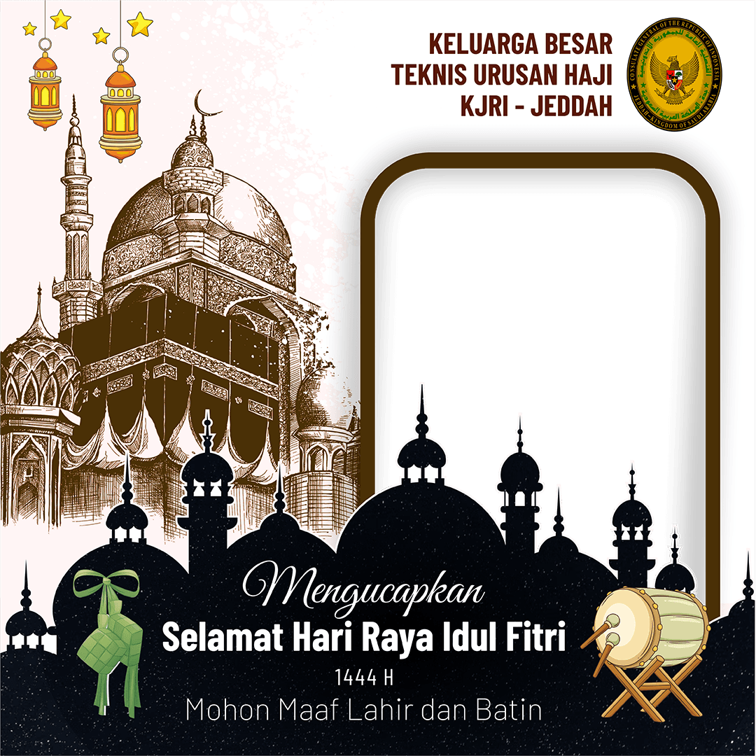 Ucapan Idul Fitri TUH KJRI Jeddah