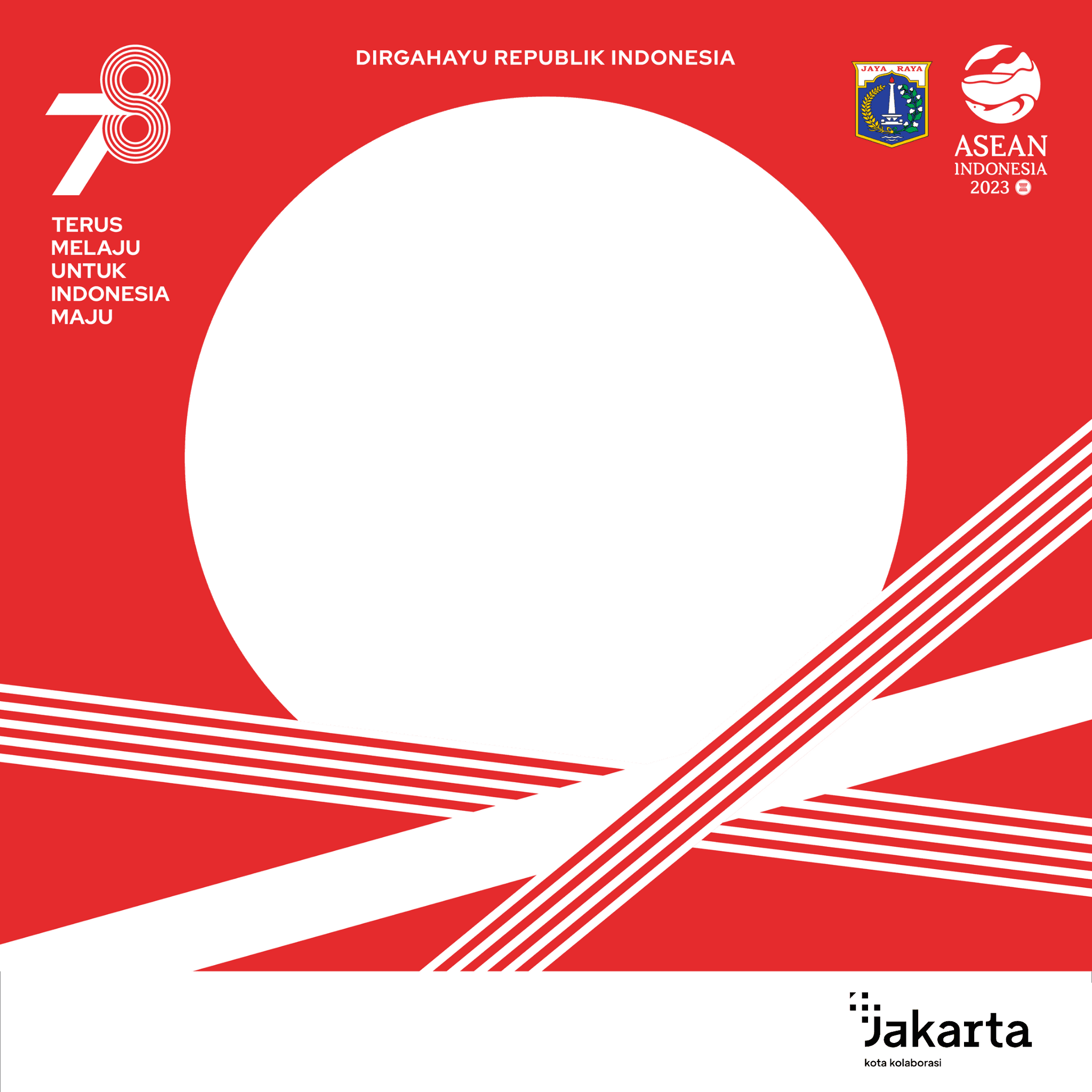 T*****n HUT Ke-78 RI - Plus Jakarta Model 1