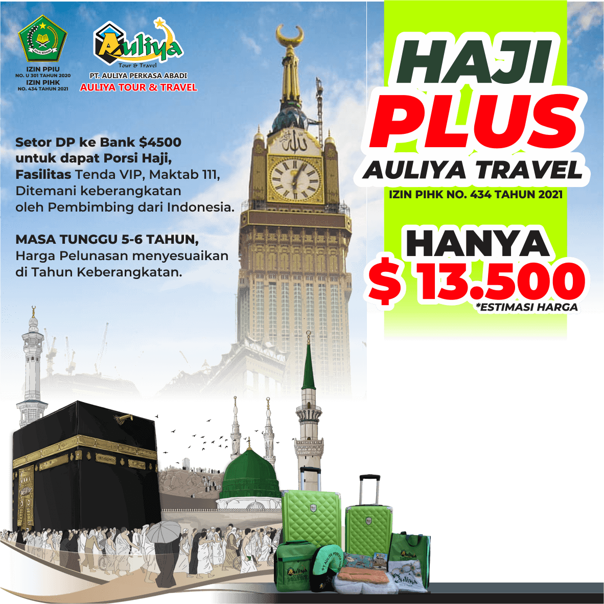 Haji Plus Auliya Travel