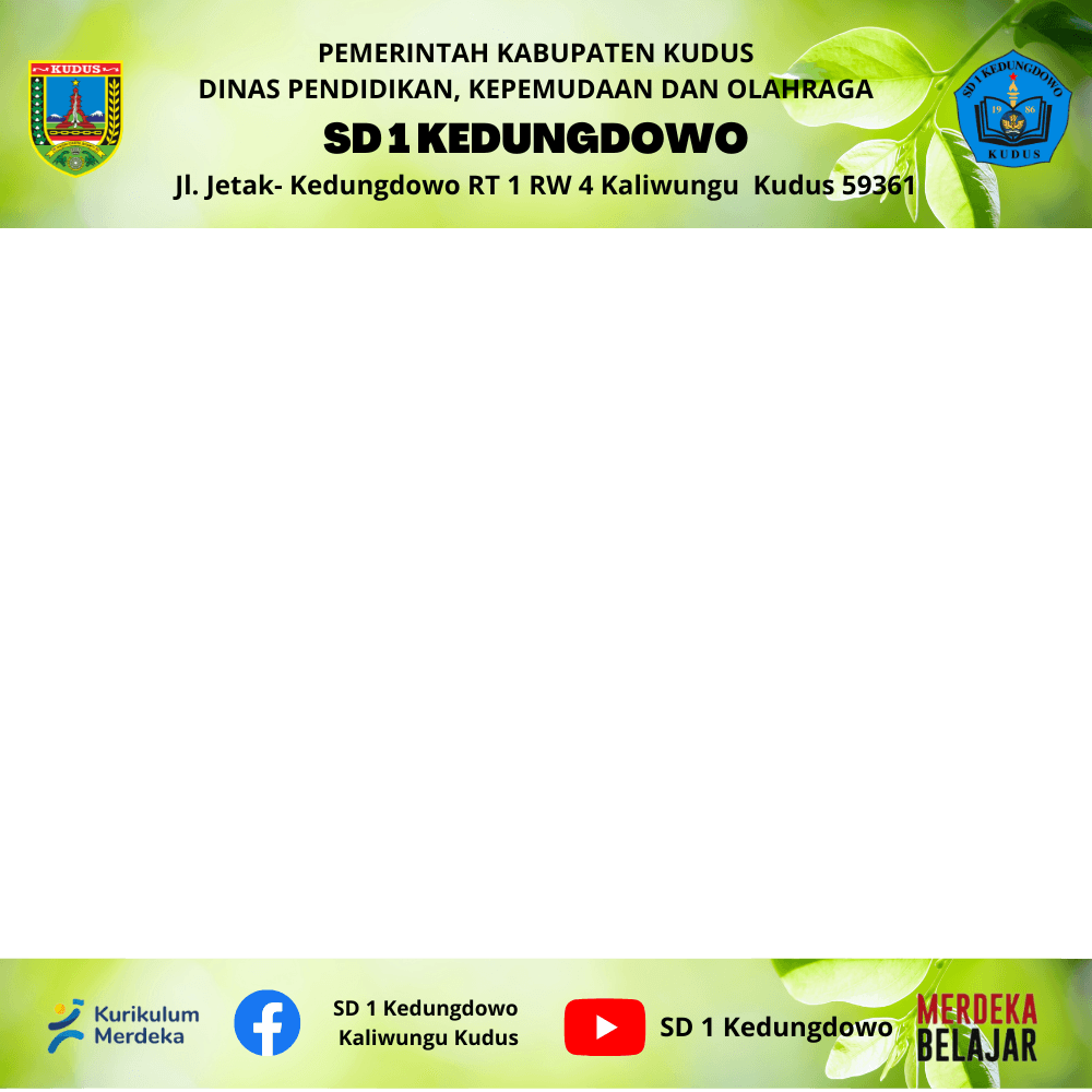 Bingkai Kegiatan SD 1 Kedungdowo