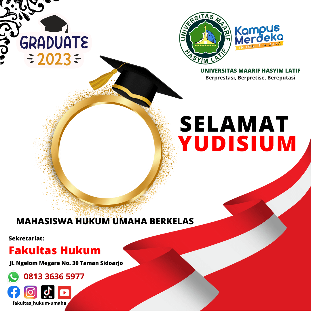 YUDISIUM FAKULTAS HUKUM UMAHA 2023