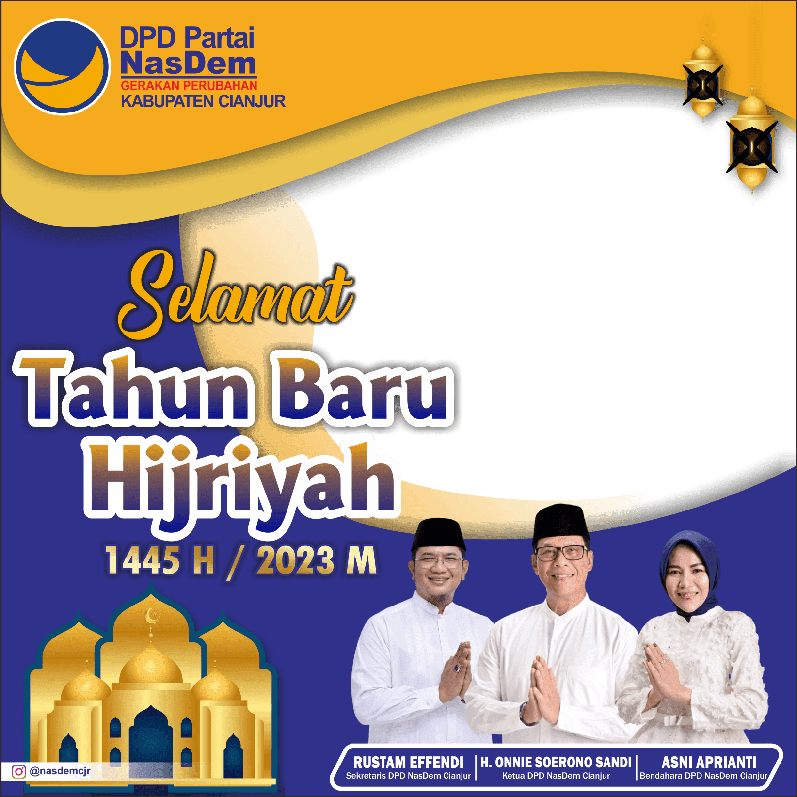 Selamat Tahun Baru Hijriyah 1445 