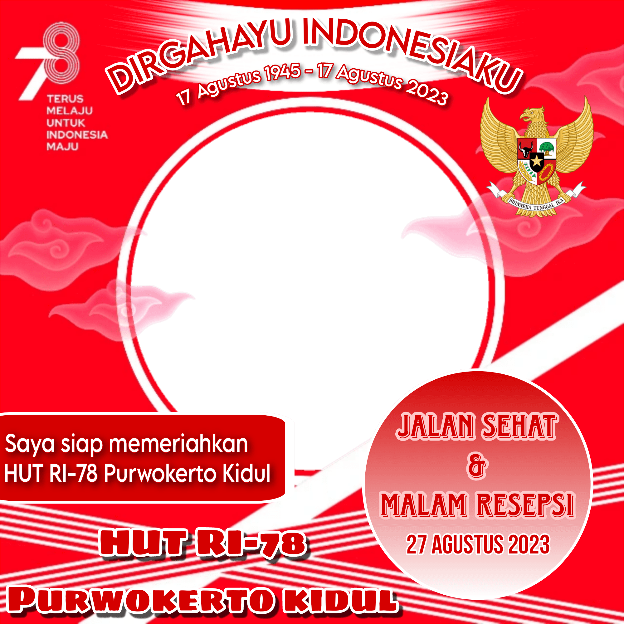 PERINGATAN HUT RI-78 PWT KIDUL