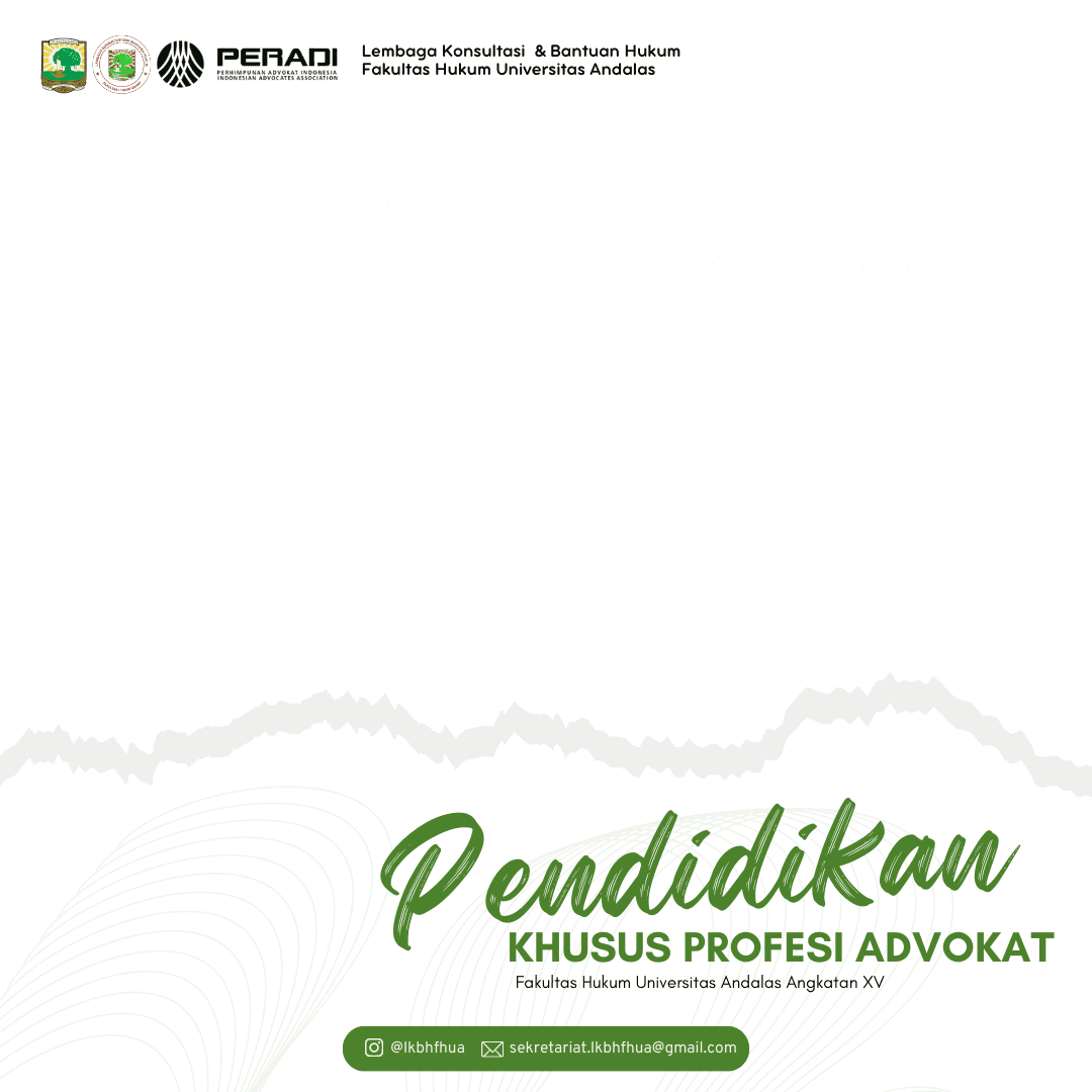 PENDIDIKAN KHUSUS PROFESI ADVOKAT FH UNAND 