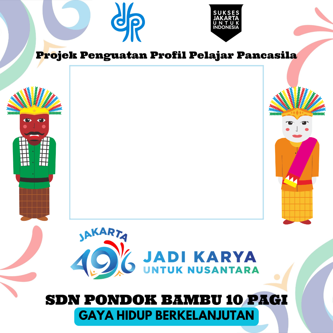 HUT DKI dan P5 SDN Pondok Bambu 10 Pagi