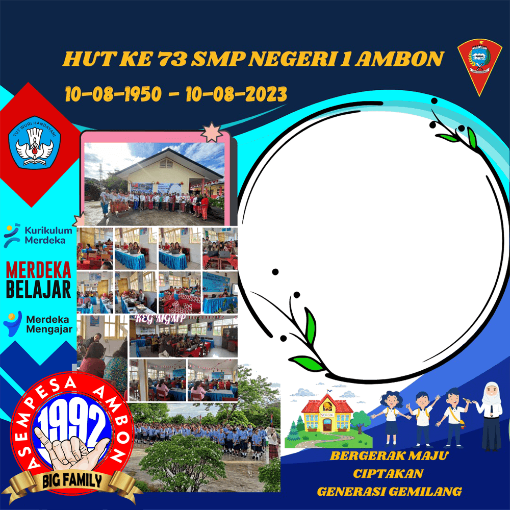 HUT ke-73 SMP Negeri 1 Ambon