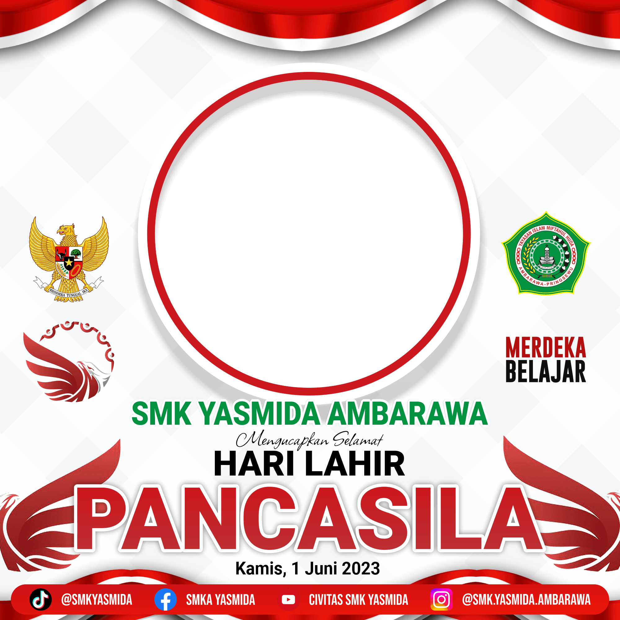 Hari Lahir Pancasila - SMK Yasmida Ambarawa
