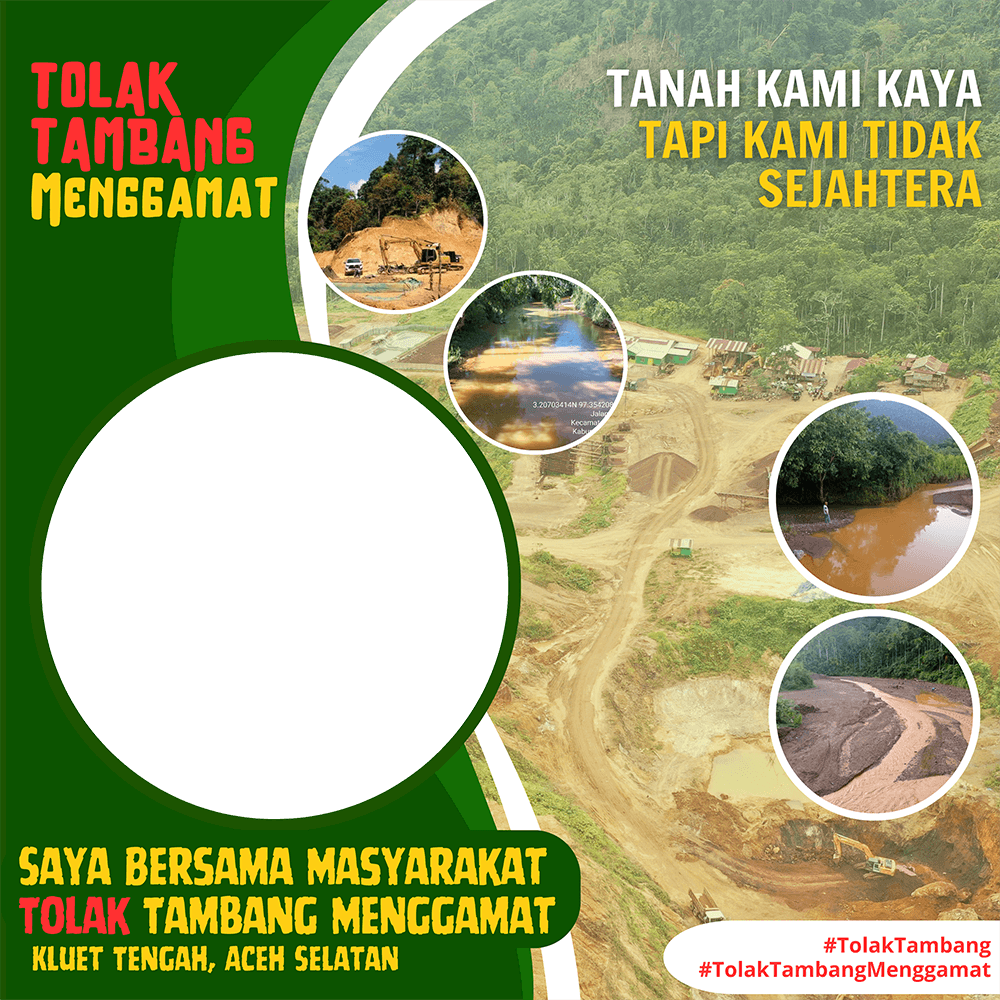 Tolak Tambang Menggamat Aceh Selatan