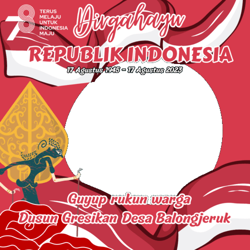 HUT RI ke 78 dsn. Gresikan