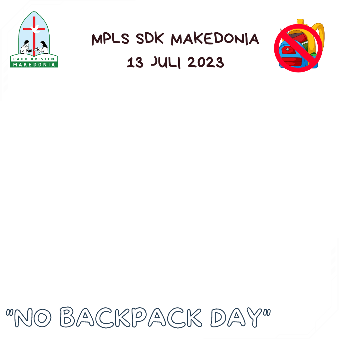 No Backpack Day
