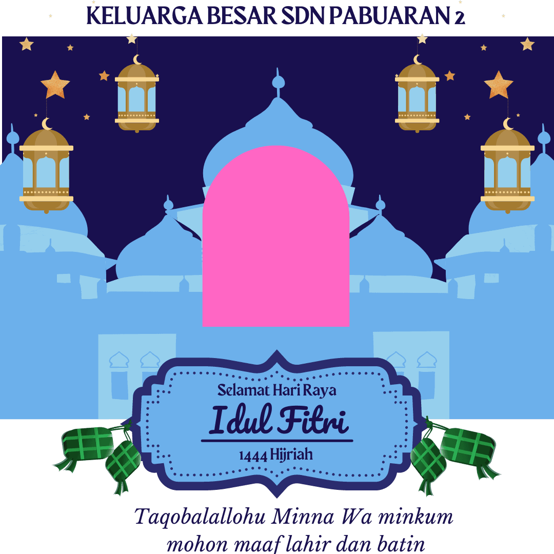 Selamat hari  raya idul fitri