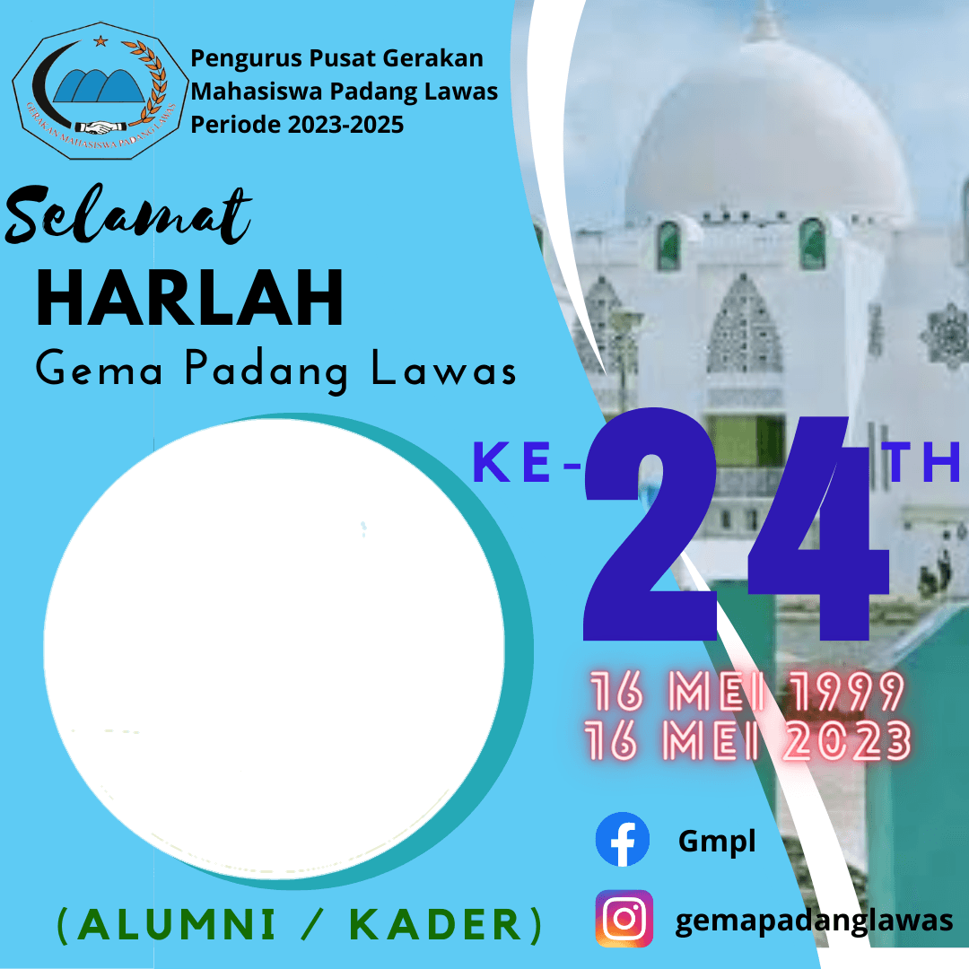 Harlah Gema Padang Lawas ke 24 th