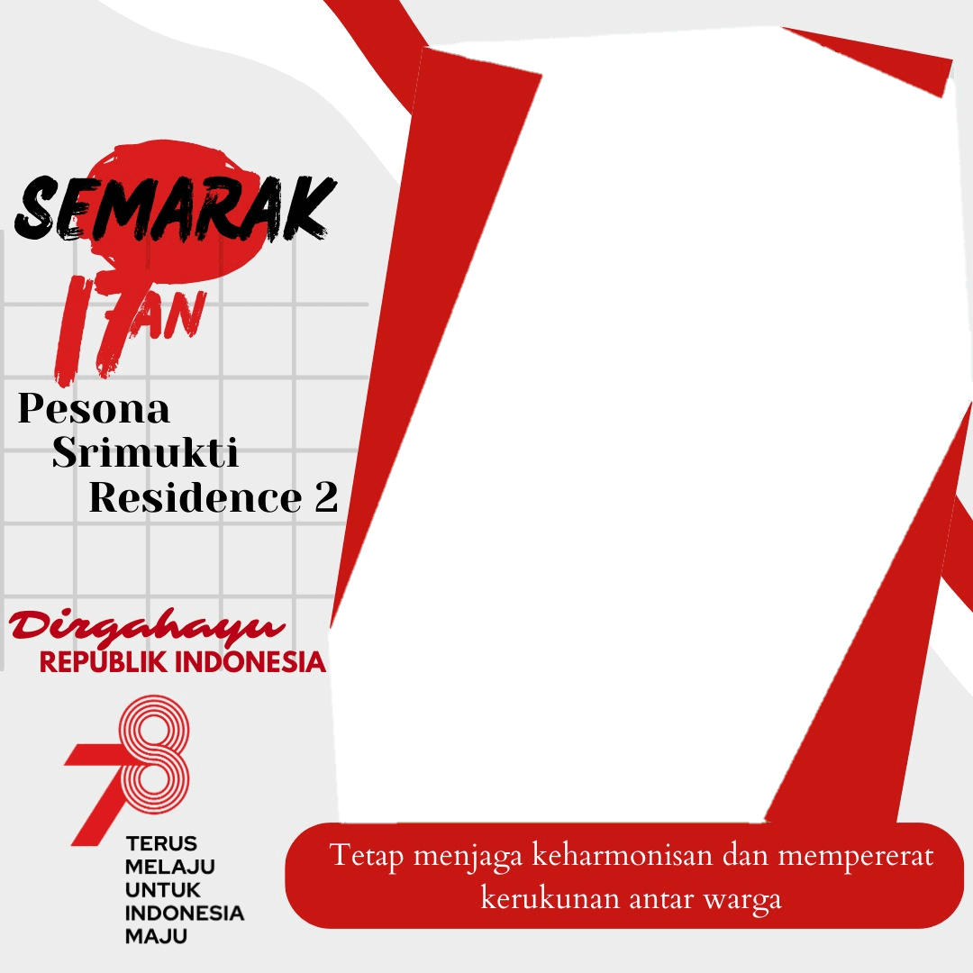 Semarak 17an Pesona Srimukti Residence 2