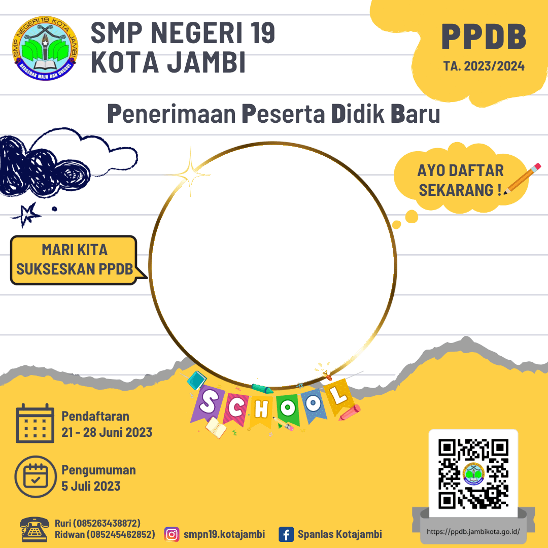 PPDB SMPN19 KOTA JAMBI