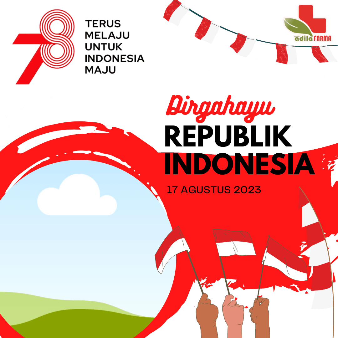 Dirgahayu 78 Indonesia Apotek Adila Farma