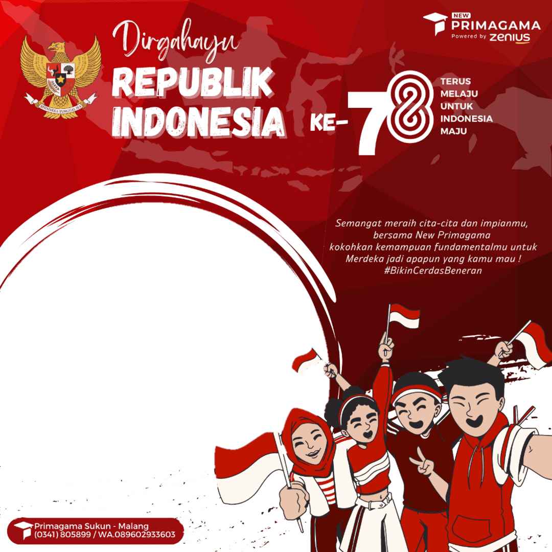 New Primagama Sukun Bernuansa Kemerdekaan