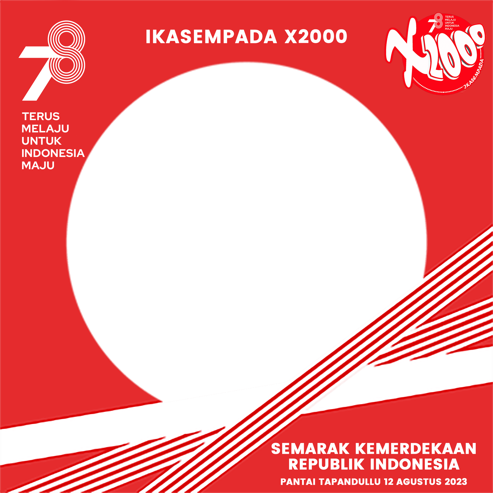 Ikasempada X2000 Semarak Kemerdekaan republik indonesia
