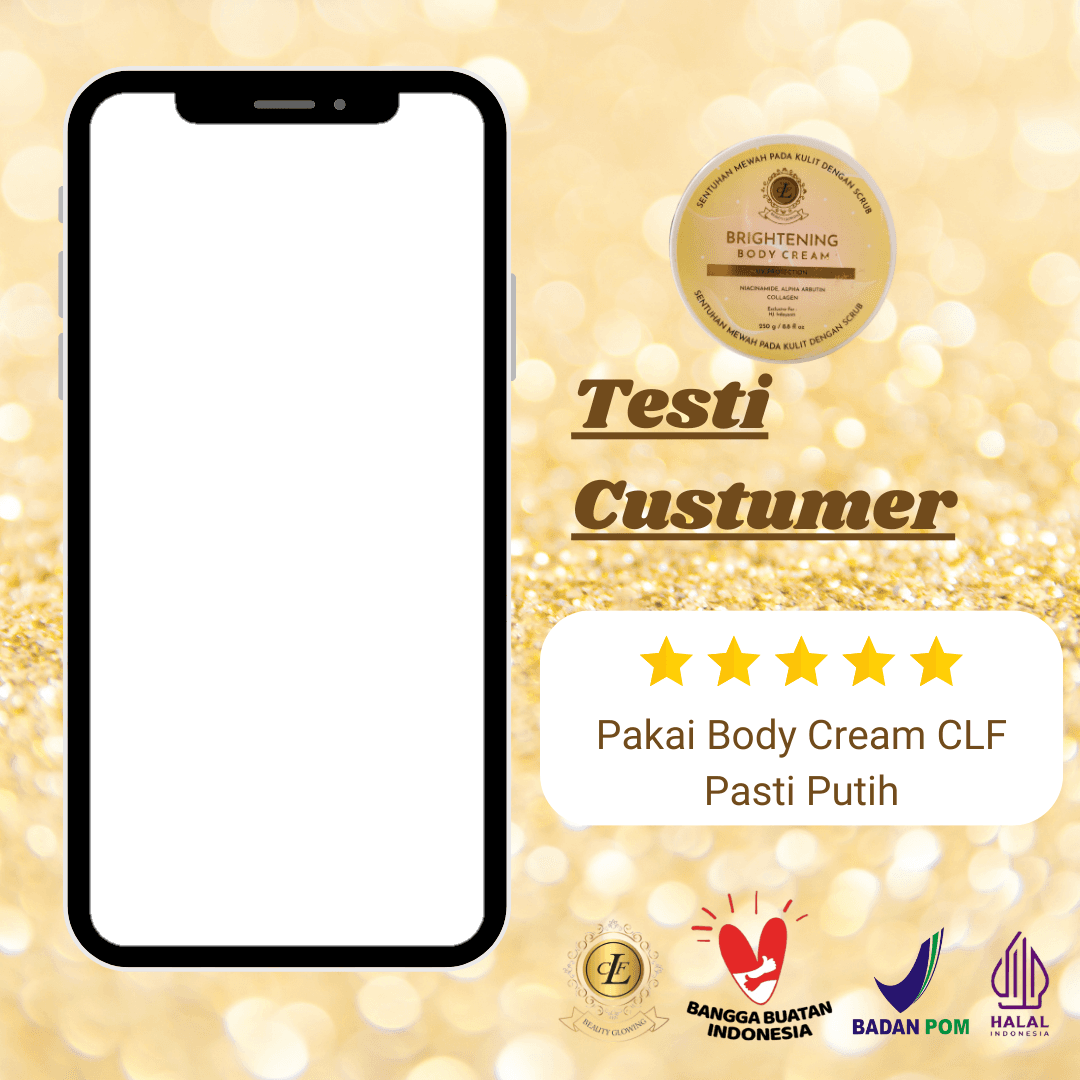 Testi khusus Body Cream