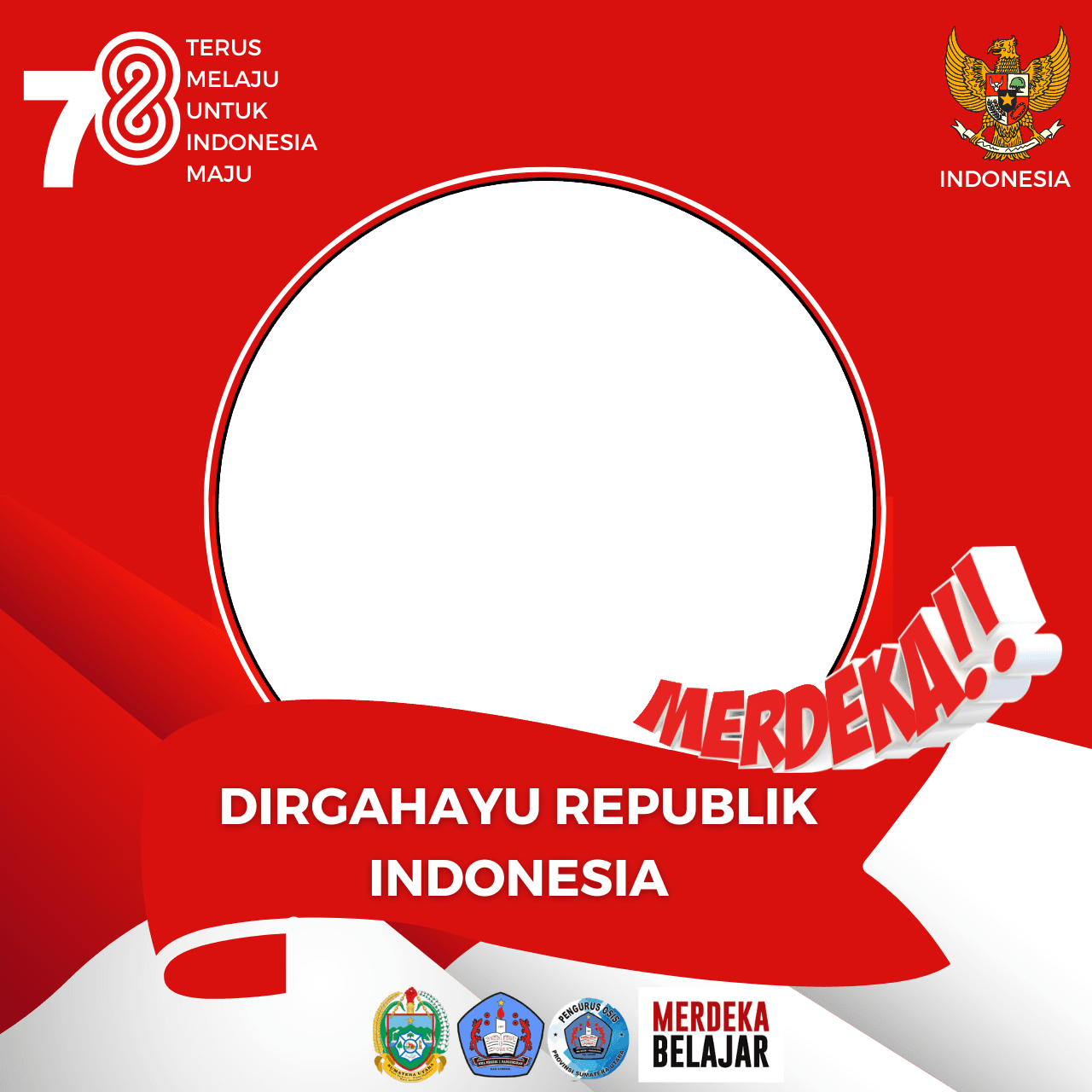 HUT RI KE-78 DI LINGKUNGAN SMAN 1 PANGURURAN