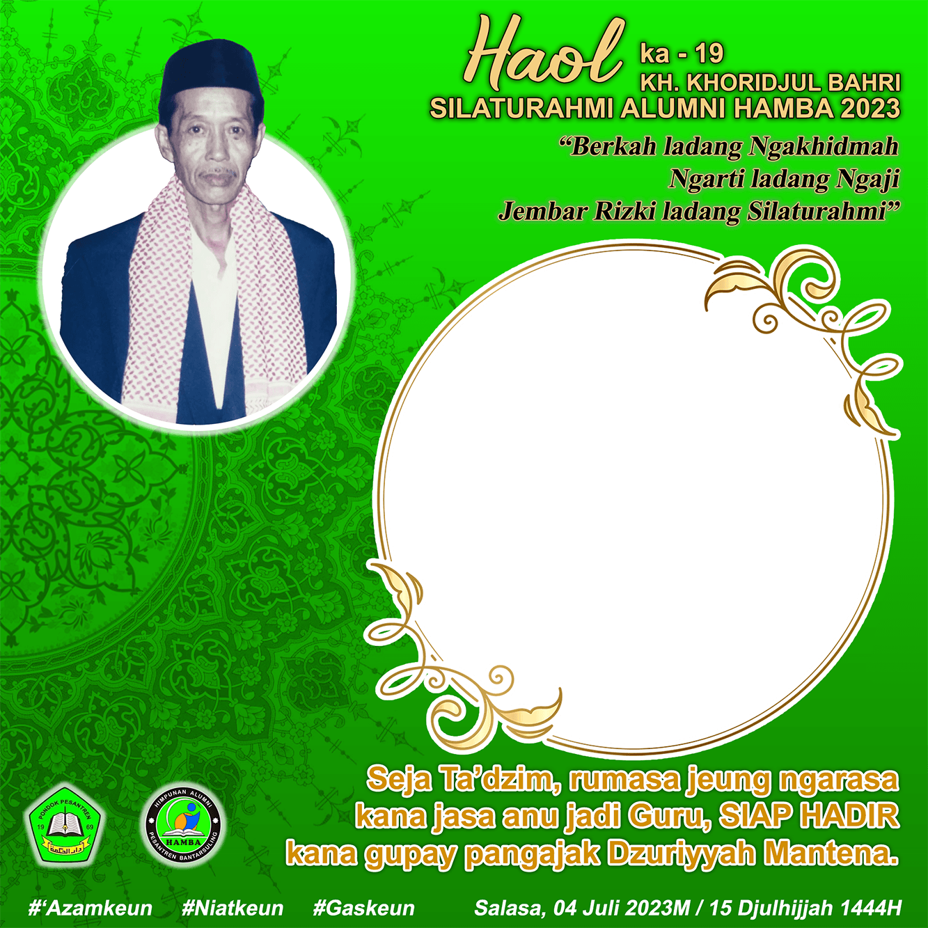 BINGKAI HAOL & REUNI ALUMNI BANTARSULING 2023