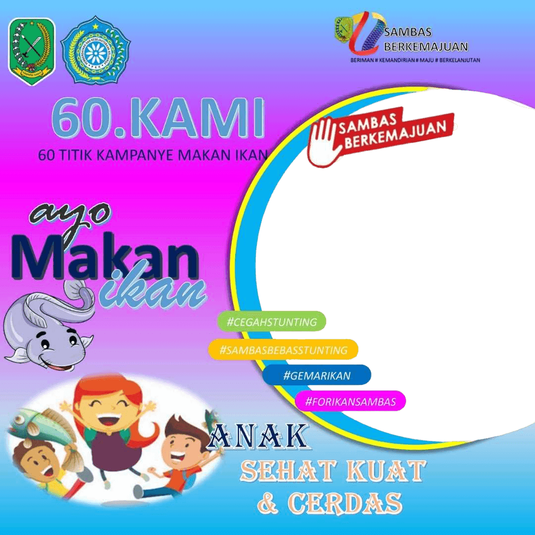 60 Titik Kampanye Makan Ikan
