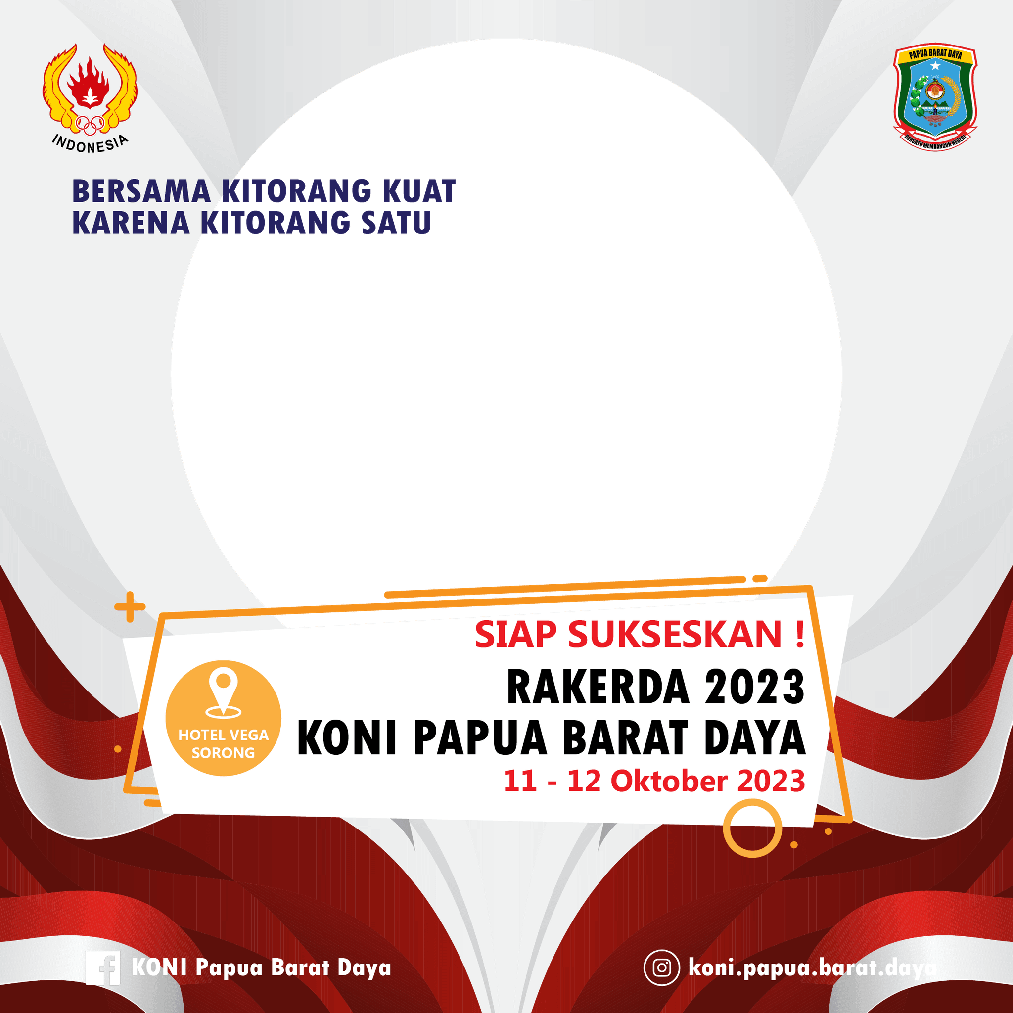 RAKERDA KONI PAPUA BARAT DAYA 2023