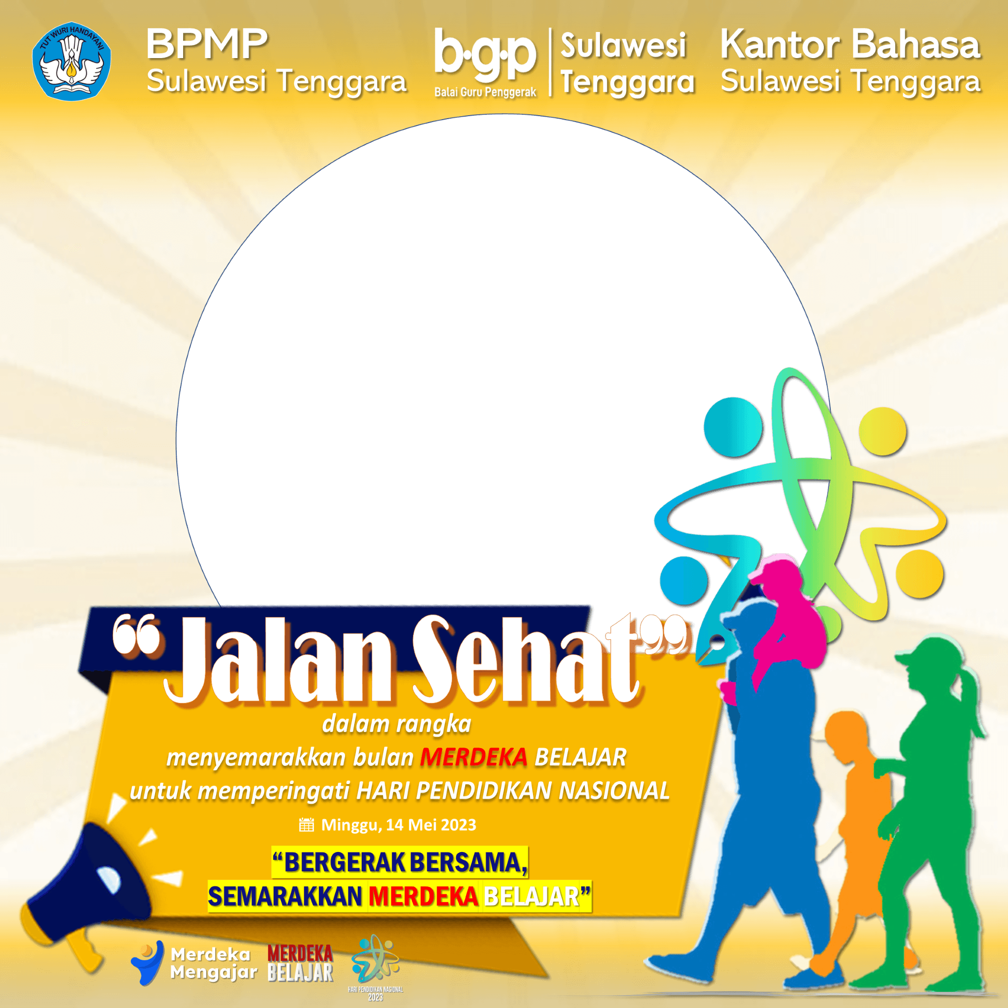 Jalan Sehat Semarakkan Merdeka Belajar