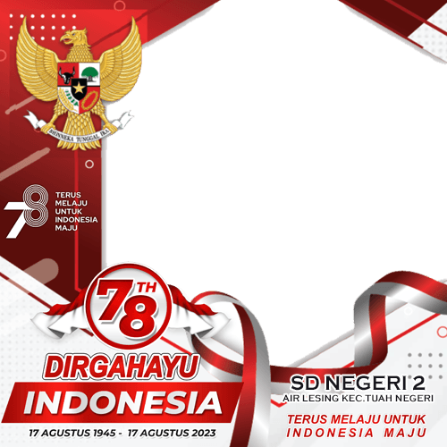 INDONESIA MERDEKA 78 th SD NEGERI 2 AIR LESING