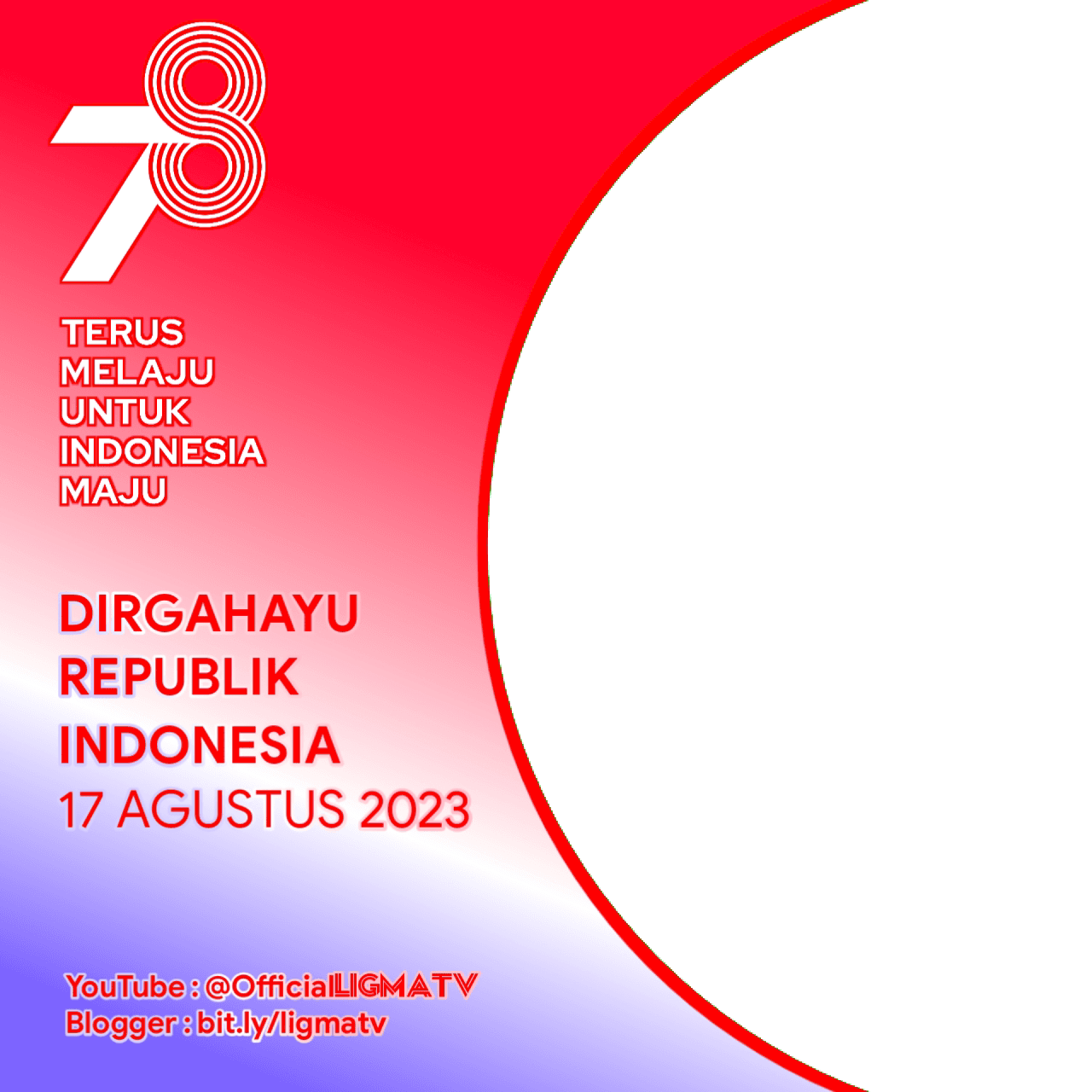 Dirgahayu Republik Indonesia by @OfficialLIGMATV