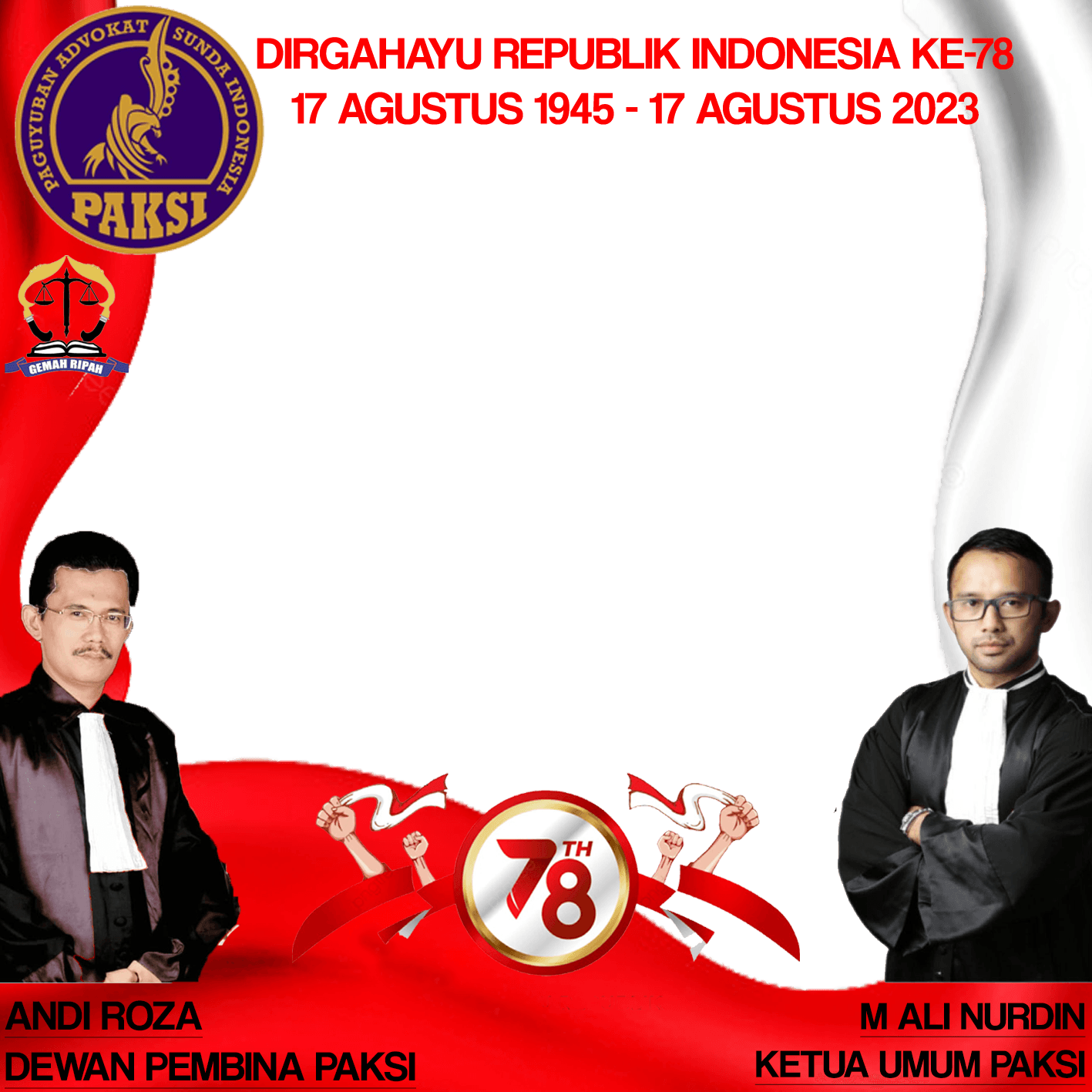 HUT RI 78 PAKSI