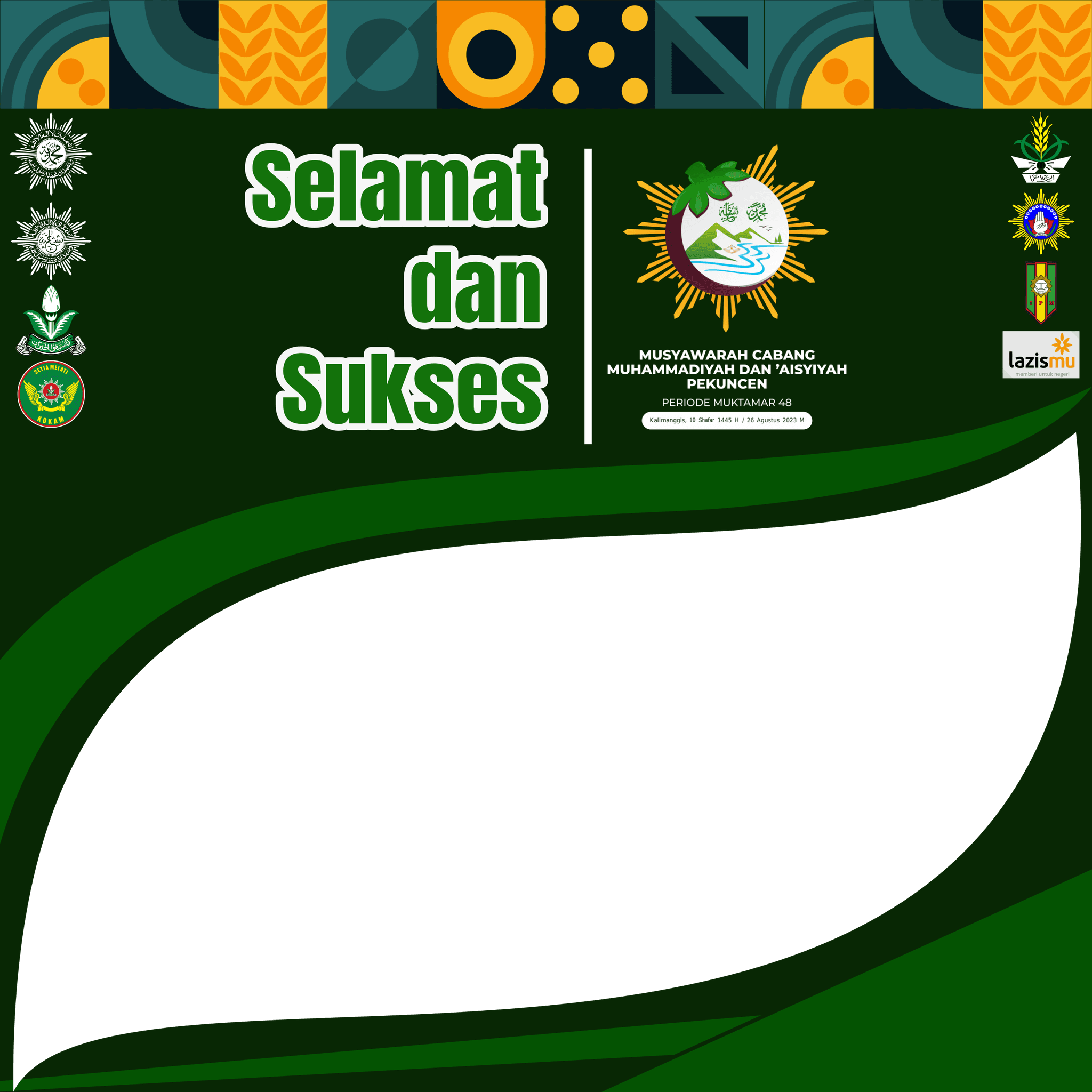 MUSYCAB Muhammadiyah dan Aisyiyah Pekuncen 48