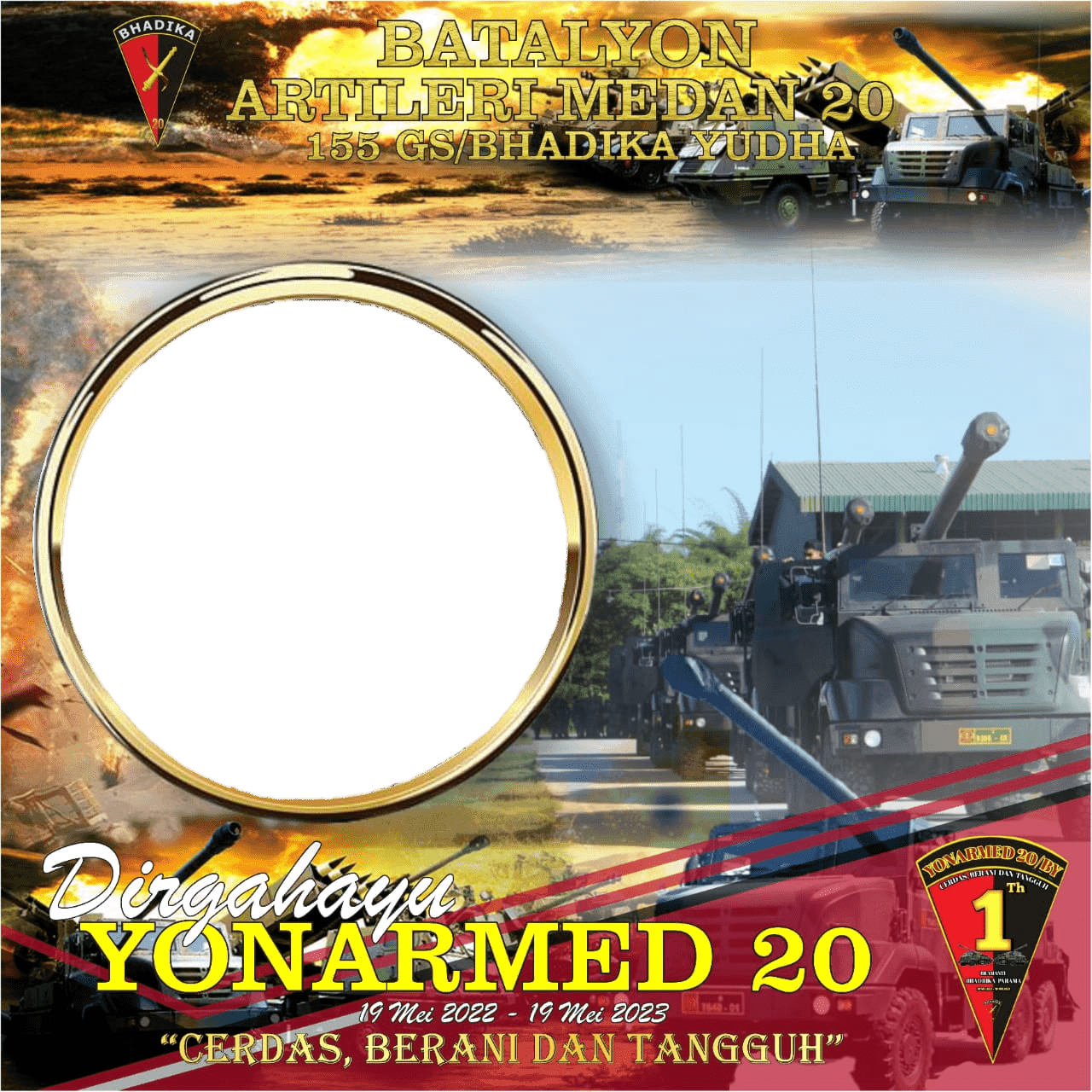 HUT ARMED 20/BY