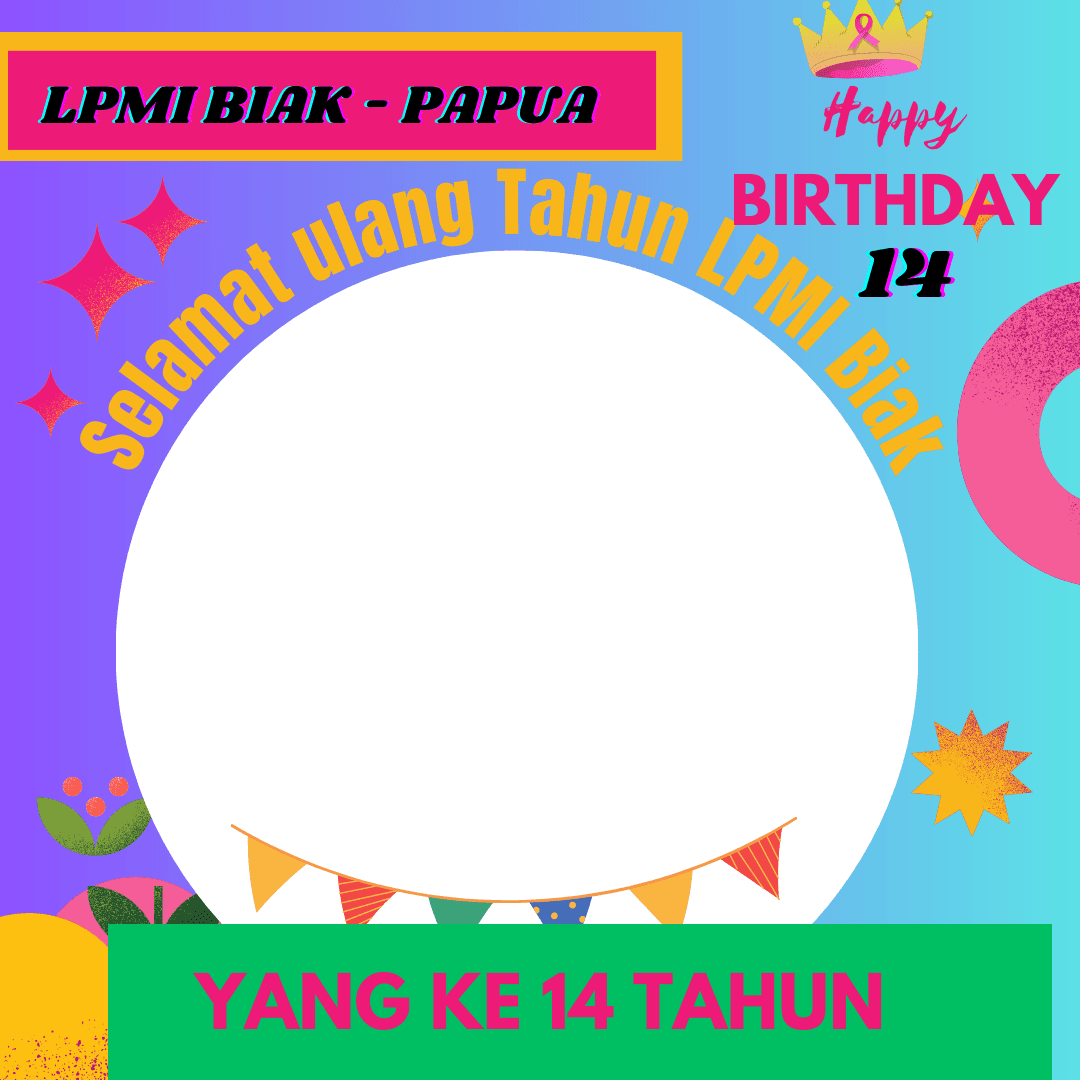 Selamat ulang tahun LPMI Biak