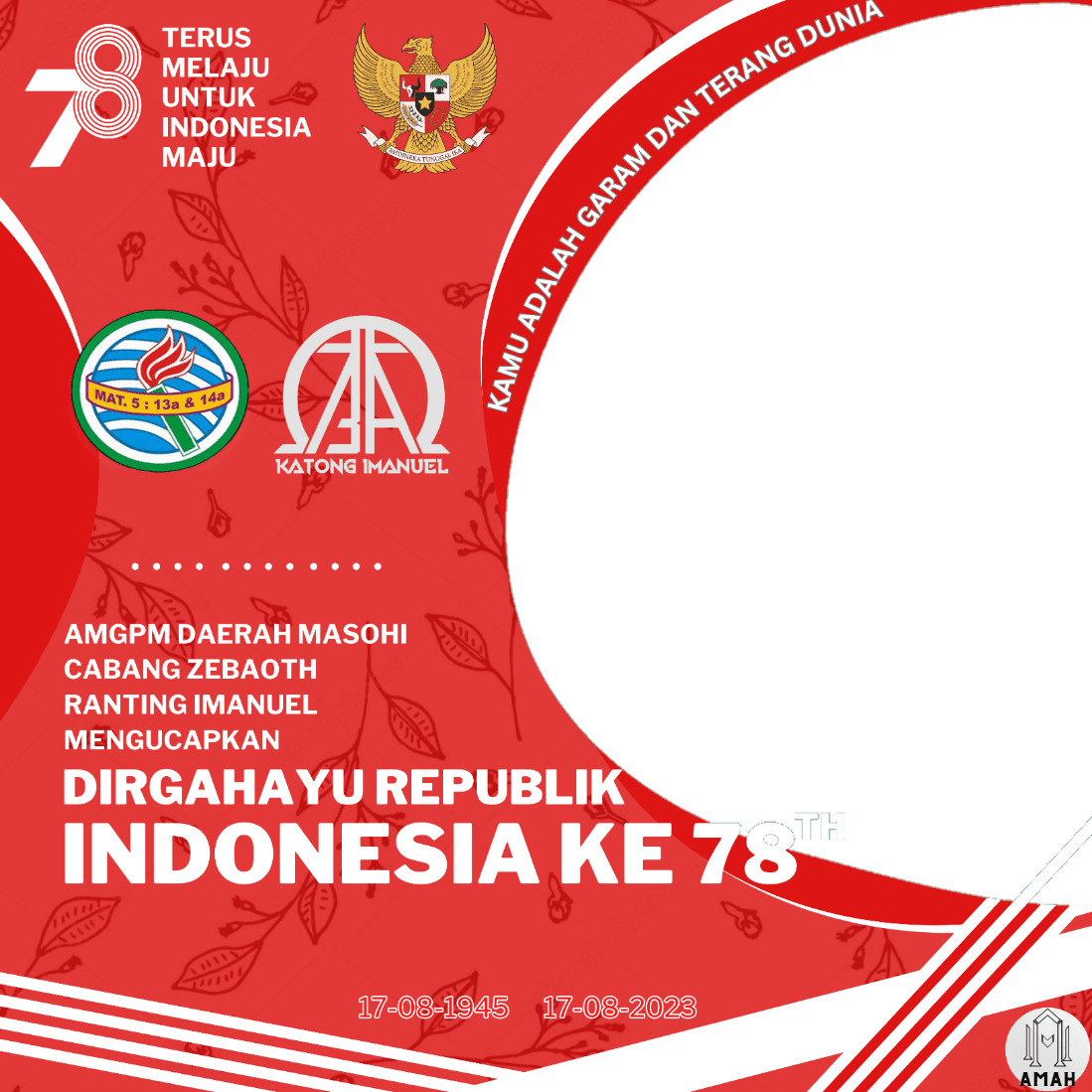 AMGPM RANTING IMANUEL CABANG ZEBAOTH DIRGAHAYU YANG KE 78