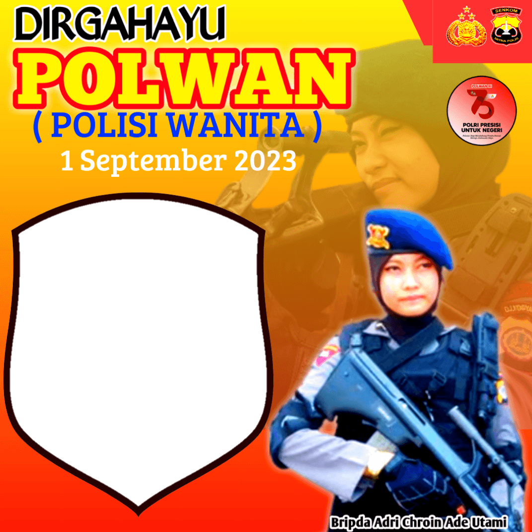 DIRGAHAYU POLWAN ( POLISI WANITA ) 1 SEPTEMBER 2023