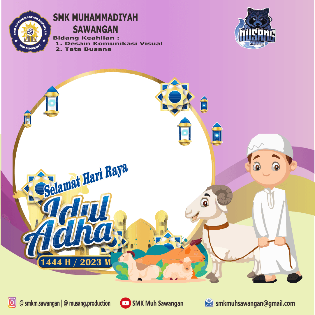 t*****n idul adha smk muhammadyah sawangan