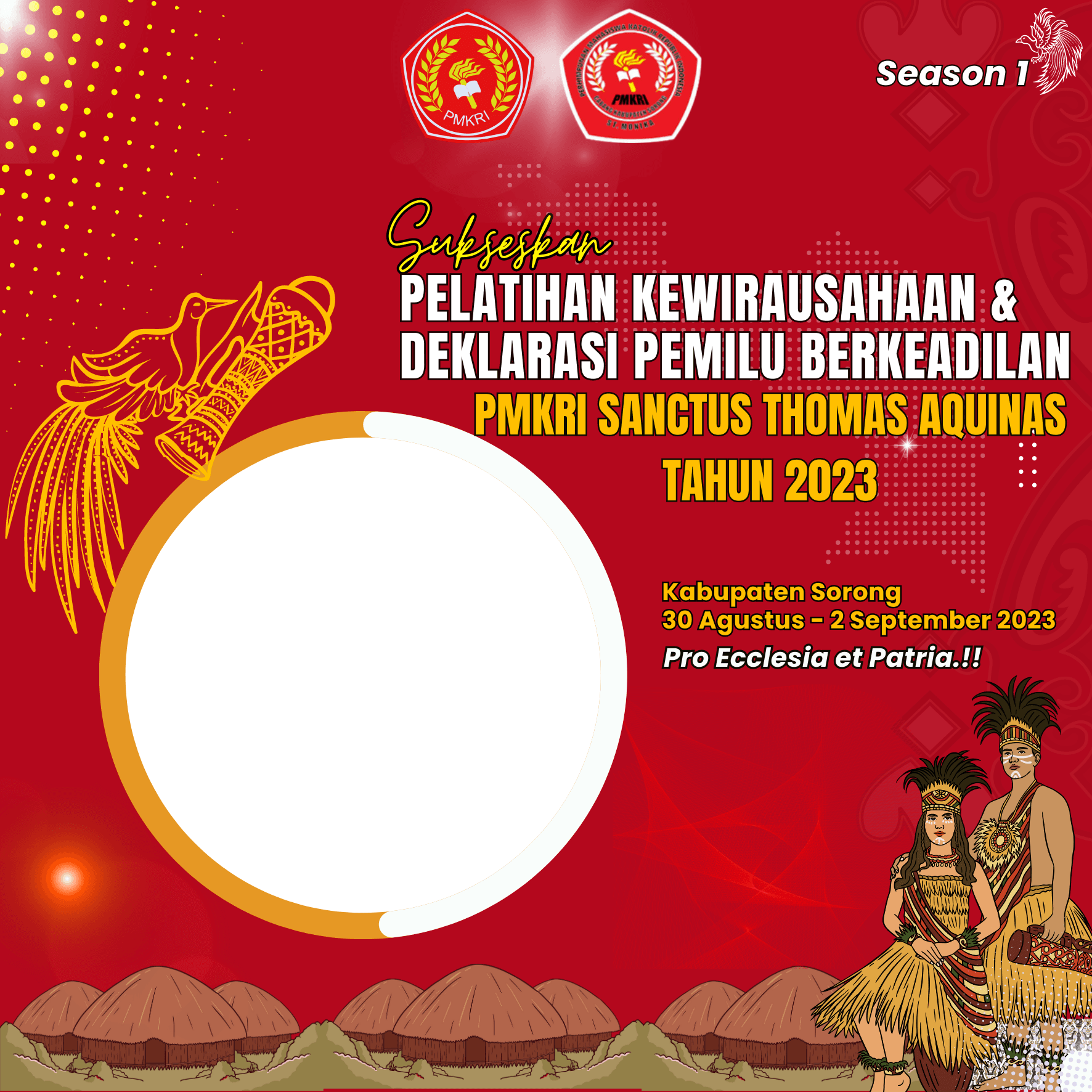 PELATIHAN KEWIRAUSAHAAN DAN DEKLARASI PEMILU BERKEADILAN PMKRI 