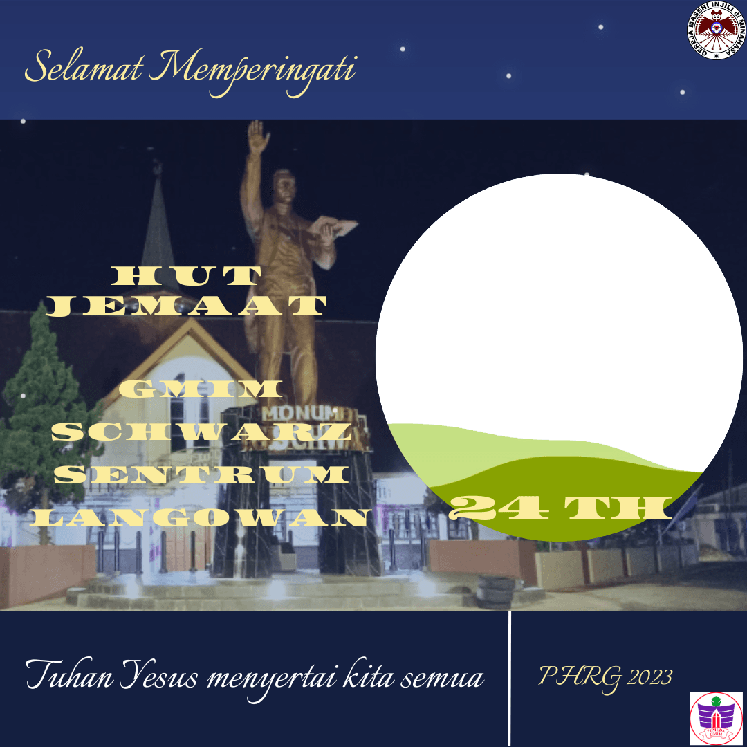 HUT KE-24 GMIM SCHWARZ SENTRUM LANGOWAN
