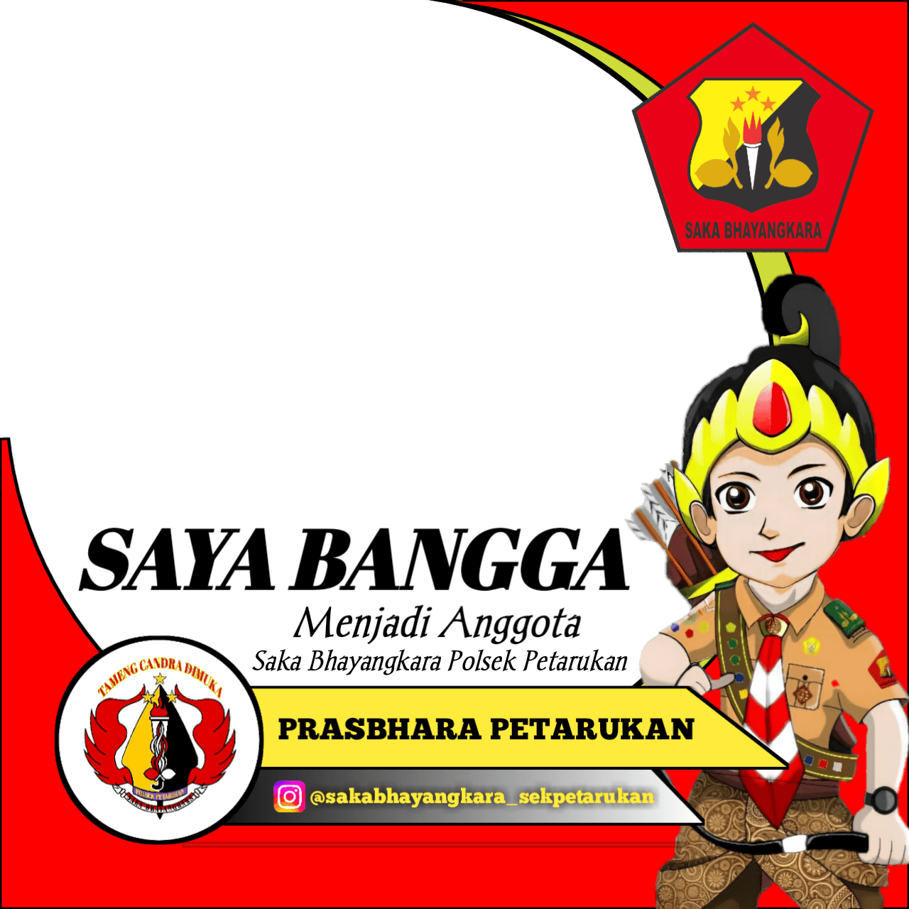 Saya Bangga Menjadi Anggota Saka Bhayangkara Polsek Petarukan 
