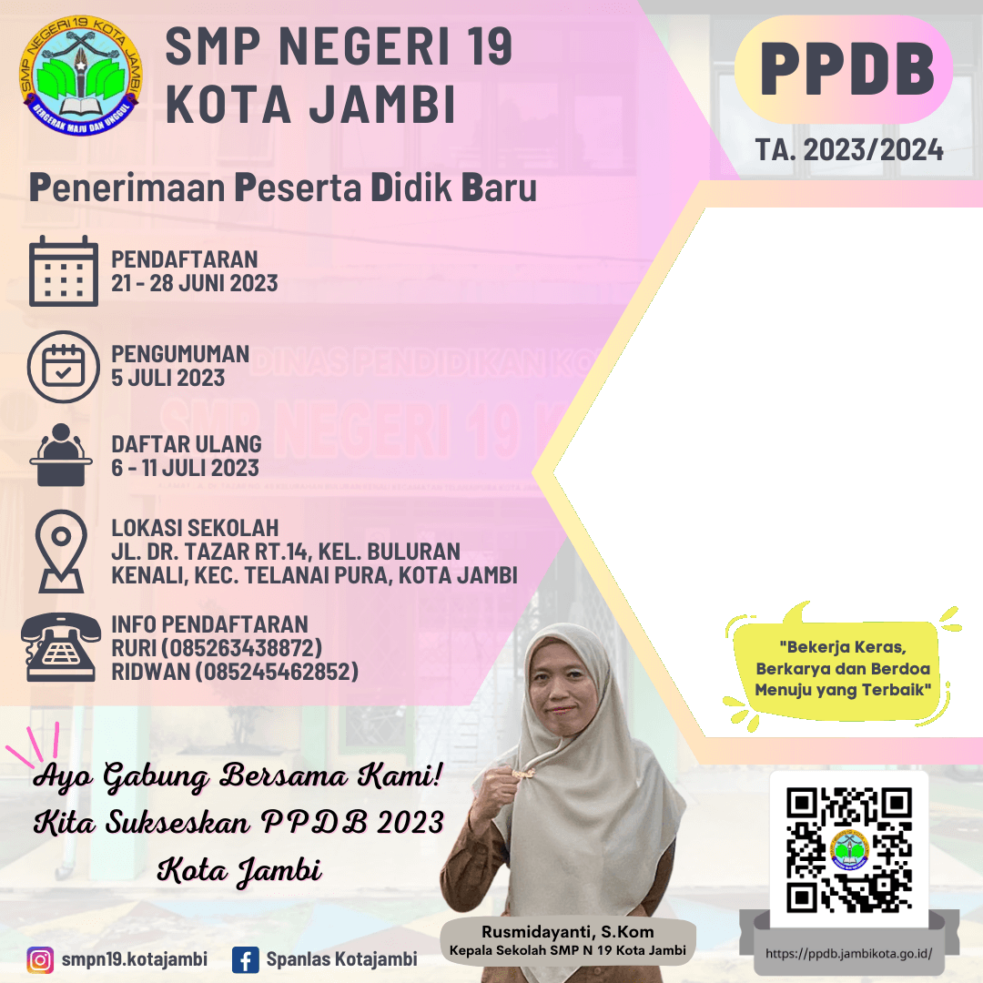 PPDB SMP N 19 KOTA JAMBI (2023)