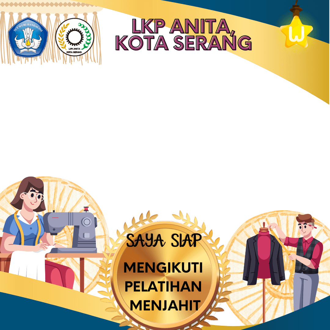 Siap mengikuti pelatihan menjahit 2023