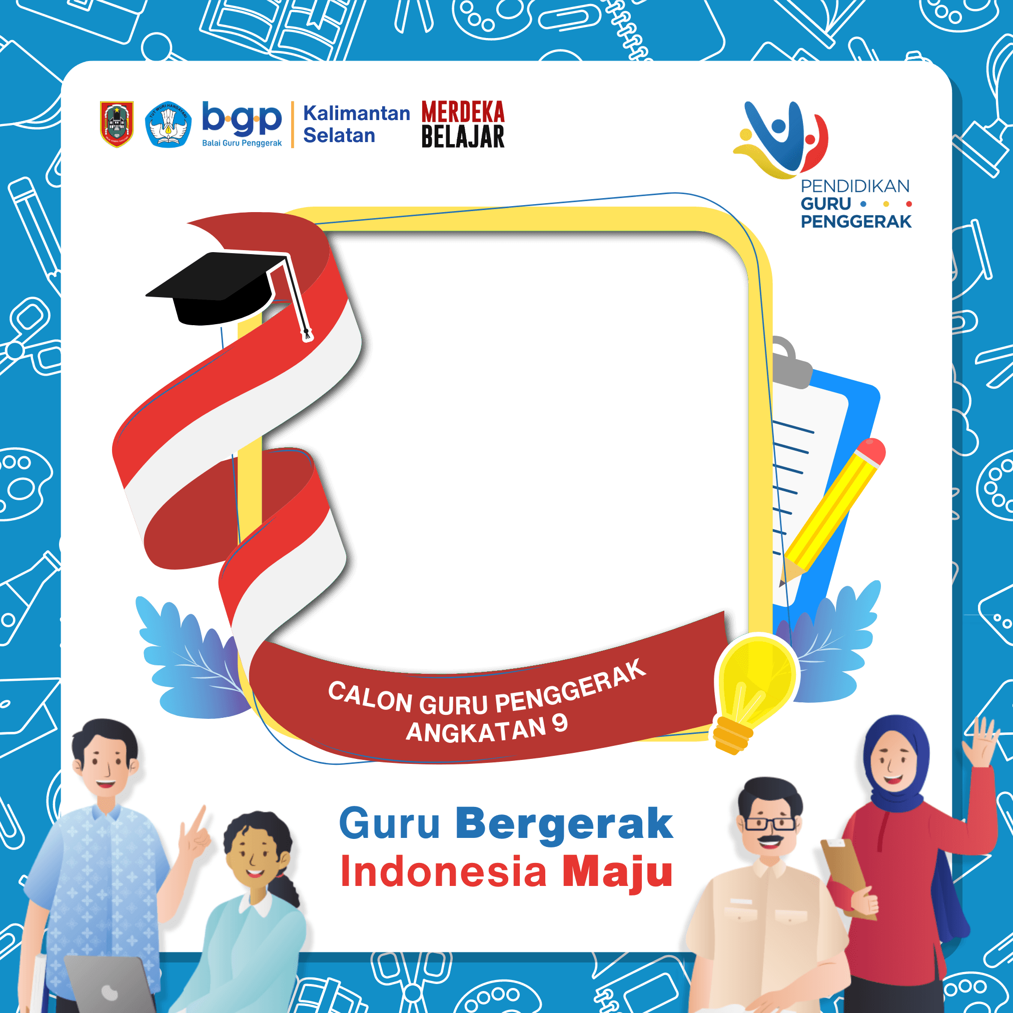 Calon Guru Penggerak - CGP Angkatan 9 - Provinsi Kalimantan Selatan
