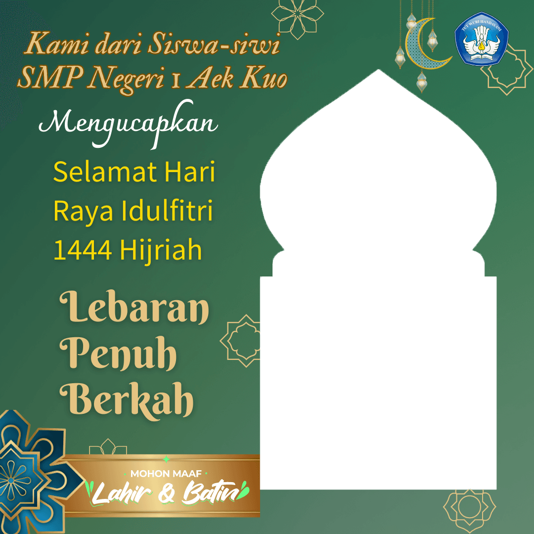 Selamat Idulfitri Dari Siswa
