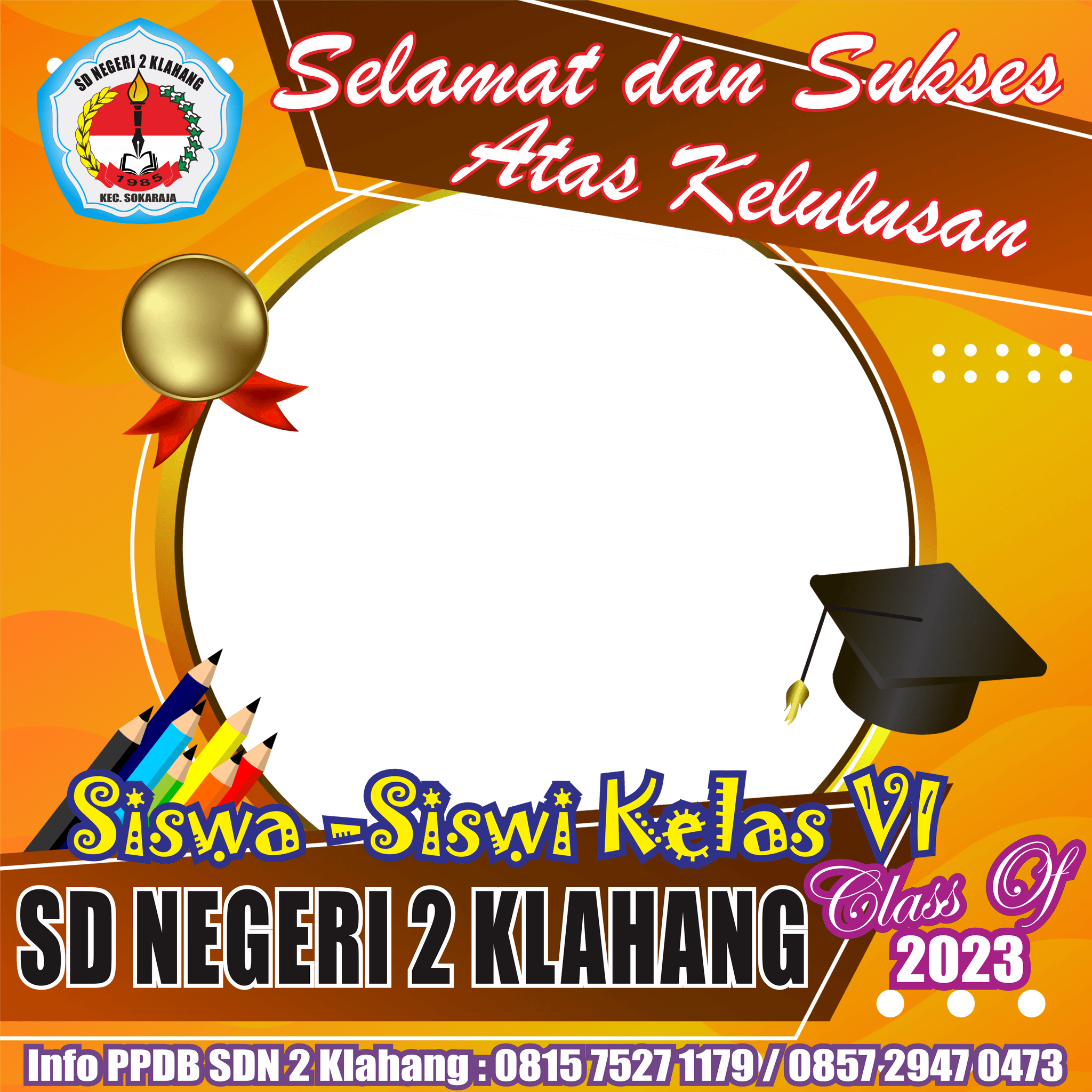 Pelepasan Siswa SDN 2 Klahang